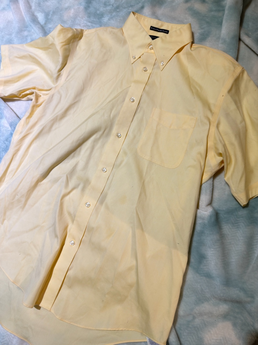 Yellow Short Sleeve Shirt